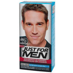 just for men shampoo-in hiusväri vaalea keskiruskeanruskea h-30, 66 ml hinta ja tiedot | Shampoot | hobbyhall.fi