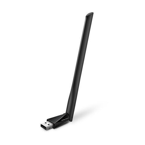 Mercusys AC650 High Gain langaton kaksitaajuinen USB-sovitin (MU6H) hinta ja tiedot | Reitittimet ja modeemit | hobbyhall.fi