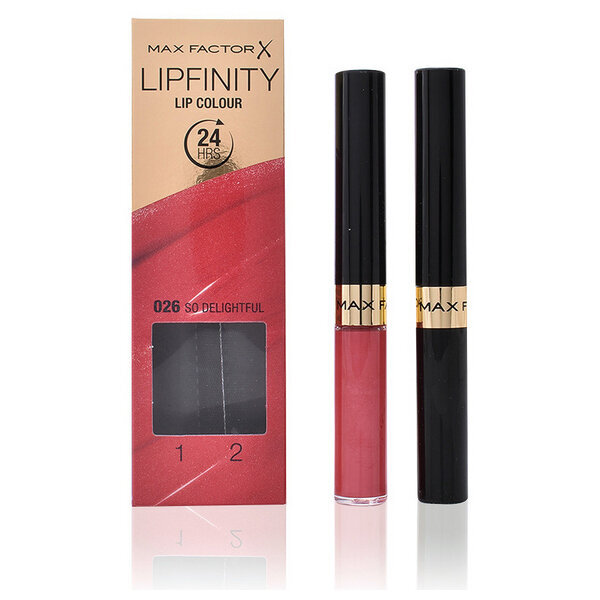 'lipfinity max factor 2 kpl kosmetiikkasetti naisille' hinta ja tiedot | Huulipunat, huulikiillot ja huulirasvat | hobbyhall.fi