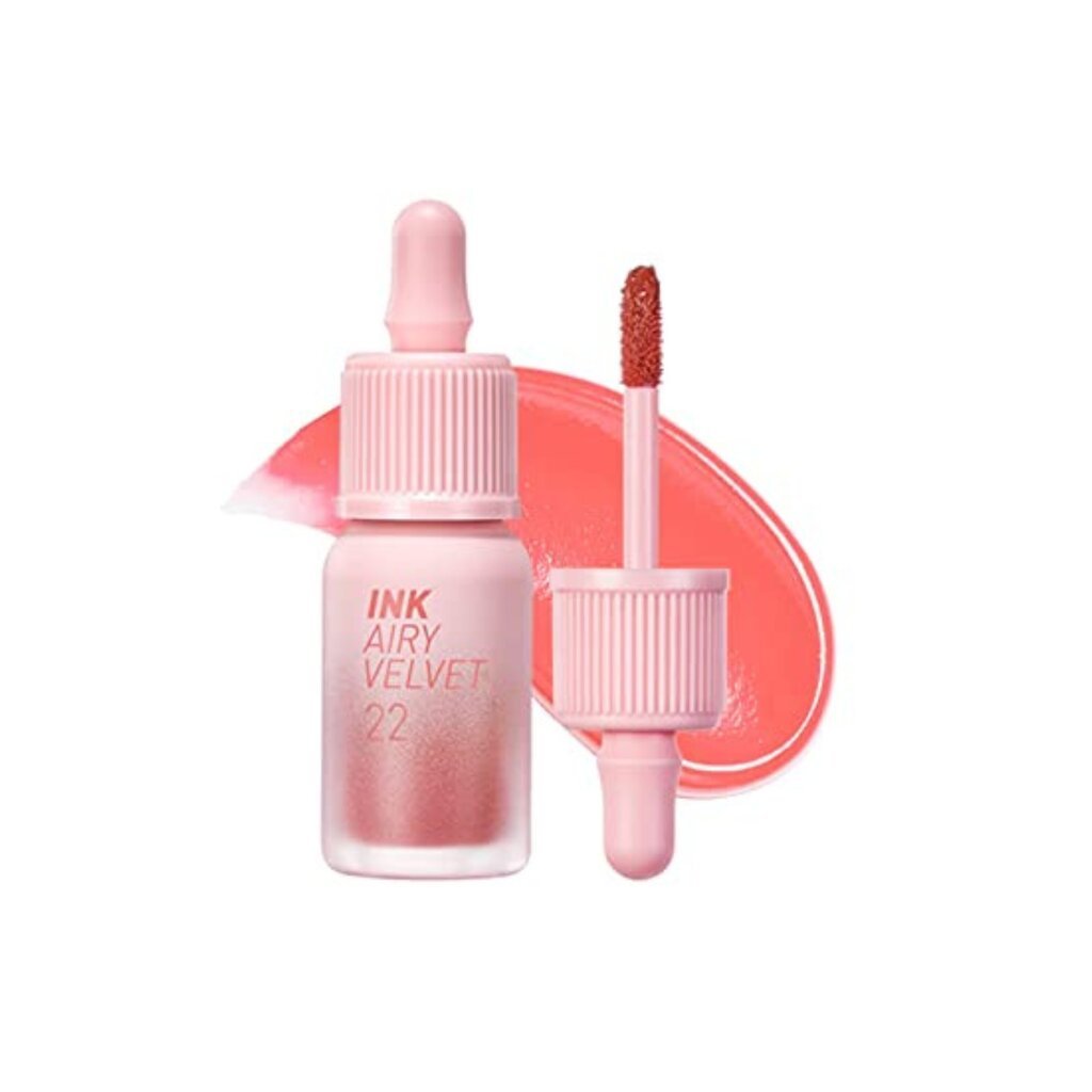 Peripera Ink Airy Velvet No. 022 Center Peach 4 g - Pitkäkestoinen nestemäinen huulipuna. hinta ja tiedot | Huulipunat, huulikiillot ja huulirasvat | hobbyhall.fi