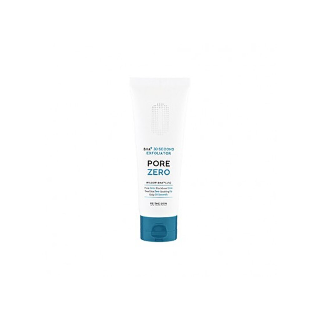 Be The Skin BHA+ PORE ZERO 30 SECOND EXFOLIATOR 100g - hellävaraisesti kuoriva kasvojen kuorintavoide. hinta ja tiedot | Kasvojen puhdistusaineet | hobbyhall.fi