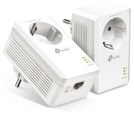 TP-LINK TL-PA7017P AV1000 PASS-THRU PL KIT hinta ja tiedot | Reitittimet ja modeemit | hobbyhall.fi