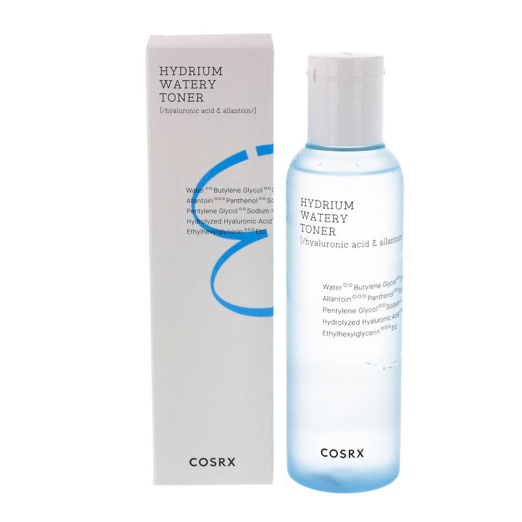 COSRX Hydrium Watery Toner 150 ml - Kosteuttava kasvovesi - kosteuttava kasvovesi hinta ja tiedot | Silmänympärysvoiteet ja seerumit | hobbyhall.fi