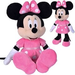 Pehmeä lelu nukke Minnie 43 cm, vaaleanpunainen hinta ja tiedot | Pehmolelut | hobbyhall.fi