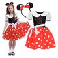 Tyttöjen Minnie Hiiri -asu mekko L/XL hinta ja tiedot | Naamiaisasut | hobbyhall.fi