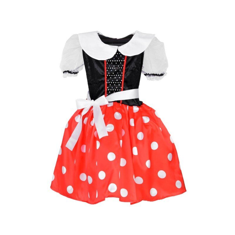 Tyttöjen Minnie Hiiri -asu mekko L/XL hinta ja tiedot | Naamiaisasut | hobbyhall.fi