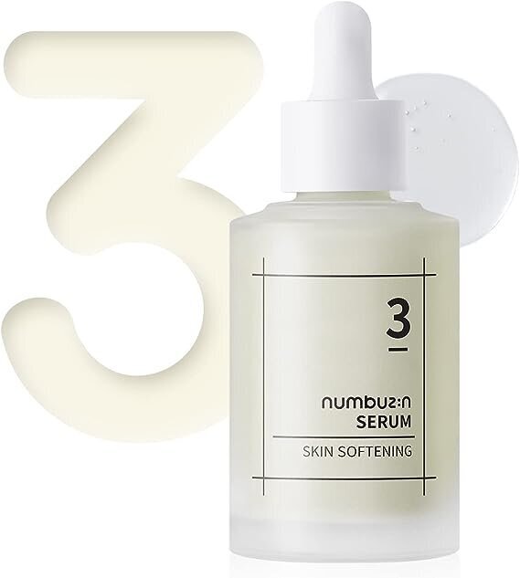 Numbuzin No.3 Skin Softening Serum 50 ml - Rauhoittava seerumi kasvoille hinta ja tiedot | Kasvoöljyt ja seerumit | hobbyhall.fi