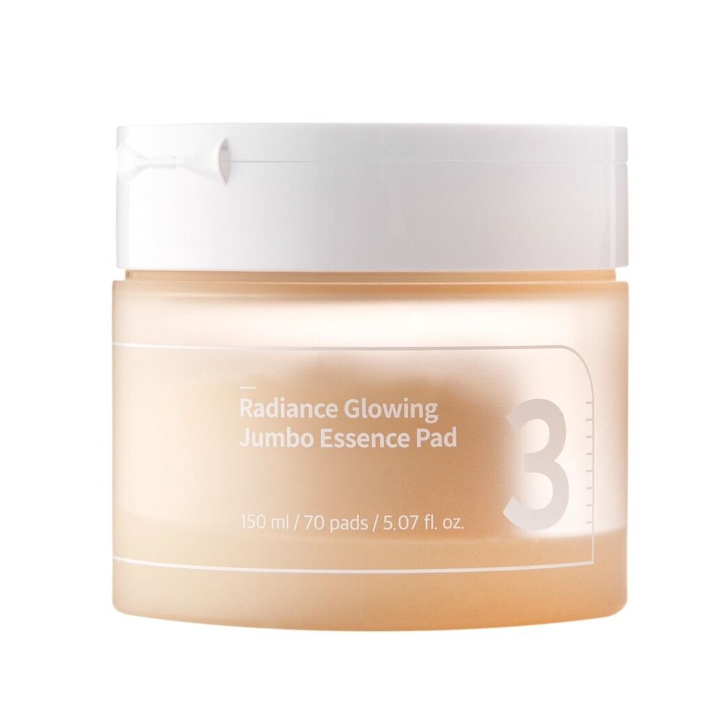 Numbuzin No.3 Radiance Glowing Jumbo Essence Pad 150 ml 70 ea - Valaistavat sävytystyynyt hinta ja tiedot | Kasvoöljyt ja seerumit | hobbyhall.fi