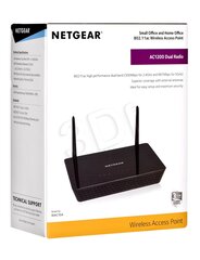 Netgear SOHO AC1200 Dual Band 802.11ac langaton tukiasema (WAC104). hinta ja tiedot | Langattomat tukiasemat | hobbyhall.fi