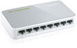 -Verkkosovitin TP-LINK TL-SF1008D (8 x 10 / 100 Mbps) hinta ja tiedot | Verkkokytkimet | hobbyhall.fi