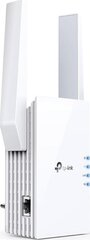 WiFi-vahvistin TP-Link RE605X, kaksikaistainen (5 GHz, 2,4 GHz), 1800 Mbps Ethernet hinta ja tiedot | TP-LINK Tietokoneet ja pelaaminen | hobbyhall.fi