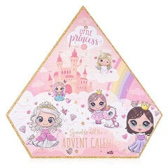 Adventtikalenteri "LITTLE PRINCESS", 24 kosmeettista yllätystä hinta ja tiedot | Joulukoristeet | hobbyhall.fi