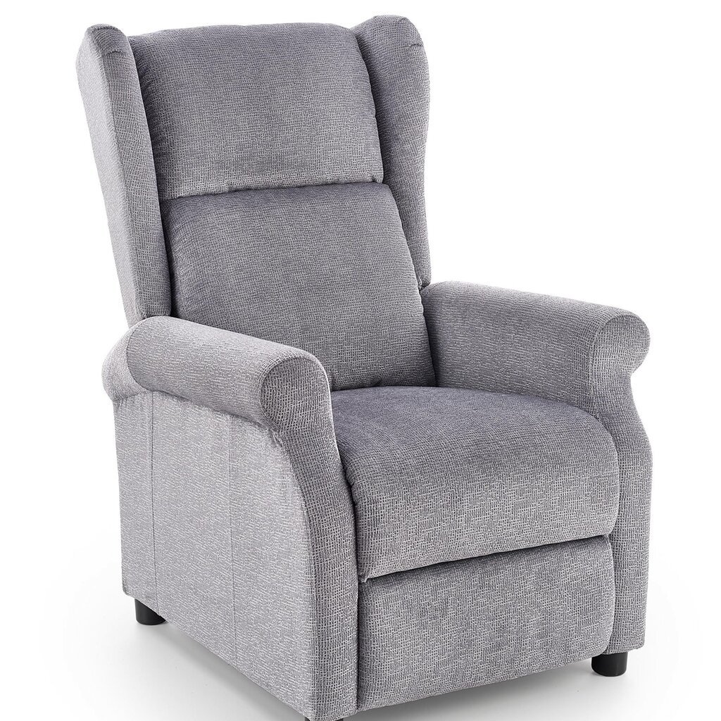 Agustin recliner lepotuoli, harmaa hinta ja tiedot | Nojatuolit | hobbyhall.fi