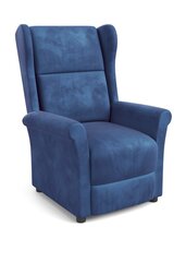 Agustin recliner lepotuoli, tummansininen hinta ja tiedot | Nojatuolit | hobbyhall.fi