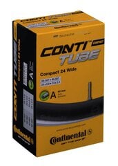 Sisärengas Continental 24" AV 50/60-507 hinta ja tiedot | Polkupyörän renkaat ja sisäkumit | hobbyhall.fi