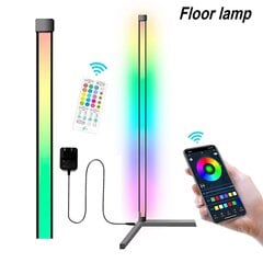 LED-lattiavalaisin Wifi-ohjauksella ja RGB-valolla, 150 cm hinta ja tiedot | Lattiavalaisimet | hobbyhall.fi