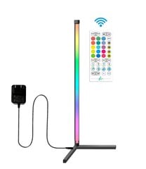 LED-lattiavalaisin Wifi-ohjauksella ja RGB-valolla, 150 cm hinta ja tiedot | Lattiavalaisimet | hobbyhall.fi