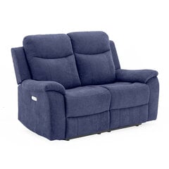 Sohva MILO 2-paikkainen, sininen hinta ja tiedot | Nojatuolit | hobbyhall.fi