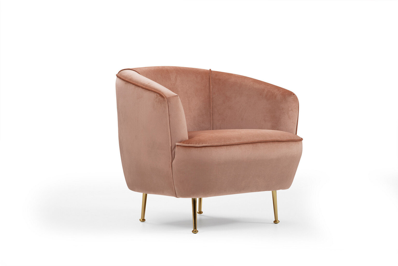 Kalune Design Piccoli-nojatuoli, vaaleanpunainen hinta ja tiedot | Nojatuolit | hobbyhall.fi