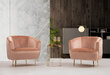 Kalune Design Piccoli-nojatuoli, vaaleanpunainen hinta ja tiedot | Nojatuolit | hobbyhall.fi