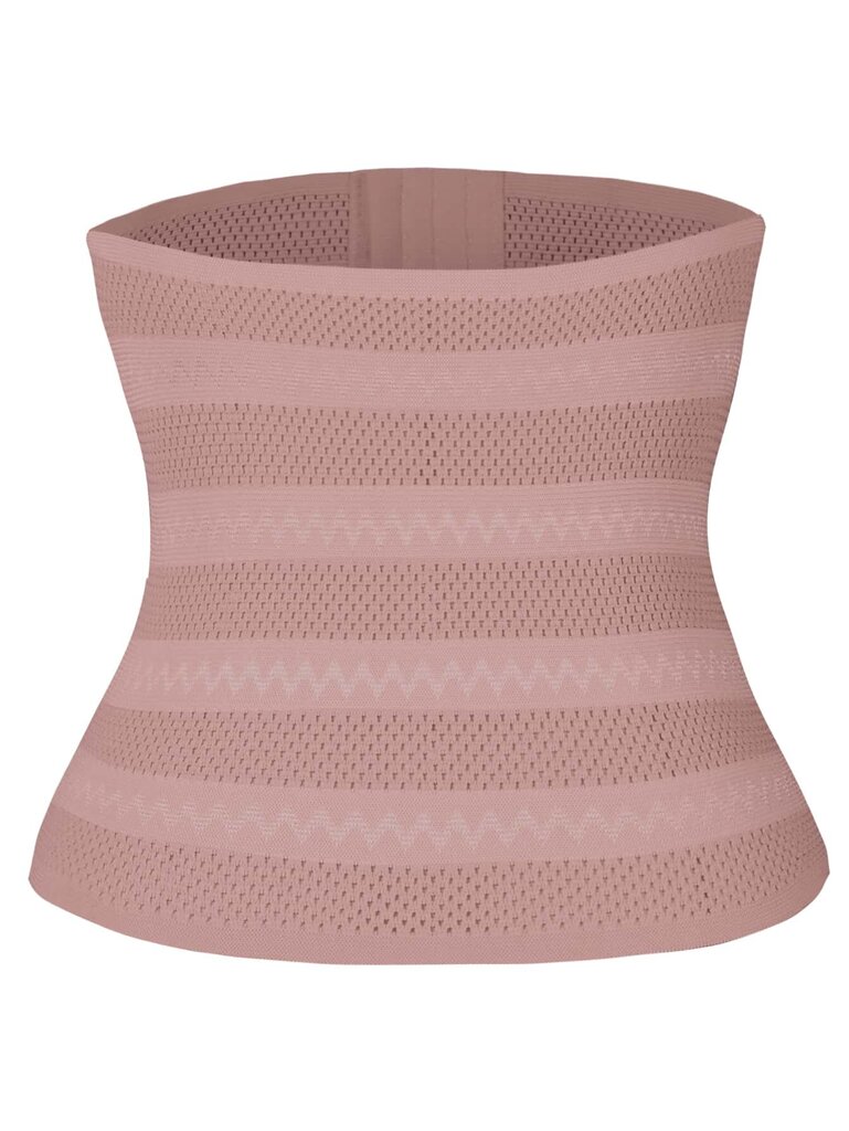 Chevron Stripe Waist Trainer·Dusty Pink·M hinta ja tiedot | Maalit | hobbyhall.fi