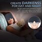 Sleep Mask miehille, naisille, 100 % Blackout silmänaamio nukkumiseen, ihoystävällinen modaalinen silmänympärys yöunun naamio hinta ja tiedot | Imetystuotteet | hobbyhall.fi