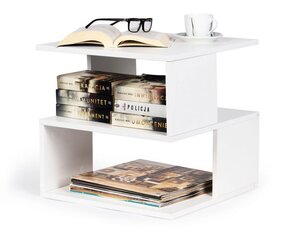Yöpöytä Modern Home, valkoinen hinta ja tiedot | Yöpöydät | hobbyhall.fi