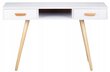 Pesupöytä kirjoituspöytä Modern Home, valkoinen / ruskea hinta ja tiedot | Peilipöydät | hobbyhall.fi
