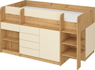 Sänky työpöydällä Smile P, ruskea/beige hinta ja tiedot | Ei ole määritelty Lastenhuoneen kalusteet | hobbyhall.fi