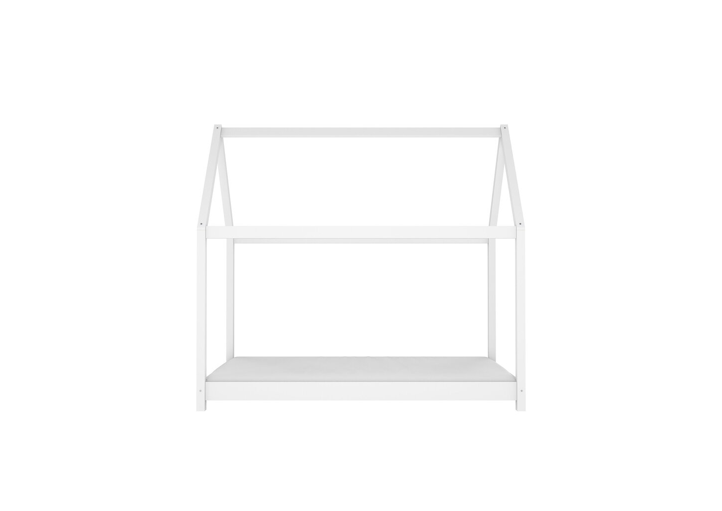 Sänky Cot , 80x160 cm, valkoinen hinta ja tiedot | Lastensängyt | hobbyhall.fi