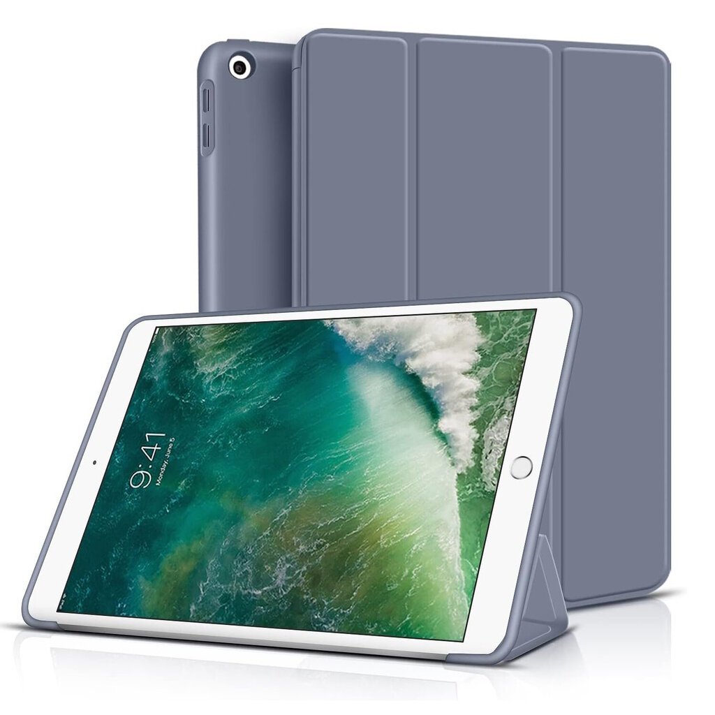 Connect Tri-Fold Stylus pidike Jalustakotelo Apple iPad Air 4 10.9'' (2020) / iPad Air 5 10.9'' (2022) Lavanda harmaa hinta ja tiedot | Tablettien kotelot ja muut tarvikkeet | hobbyhall.fi