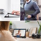 Connect Tri-Fold Stylus-kotelo Samsung Galaxy Tab A9 8.7'' X110 Wi-Fi / X115 LTE Musta hinta ja tiedot | Tablettien kotelot ja muut tarvikkeet | hobbyhall.fi