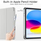 Evelatus Kolminkertainen Stylus-teline Kotelo Apple iPad Air 4 10.9'' (2020) / iPad Air 5 2022 Musta hinta ja tiedot | Tablettien kotelot ja muut tarvikkeet | hobbyhall.fi