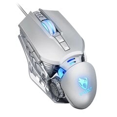 Extralink G530 pelihiiri, langallinen, optinen, 6400 dpi, 7 painiketta, harmaa hinta ja tiedot | Näppäimistöt | hobbyhall.fi