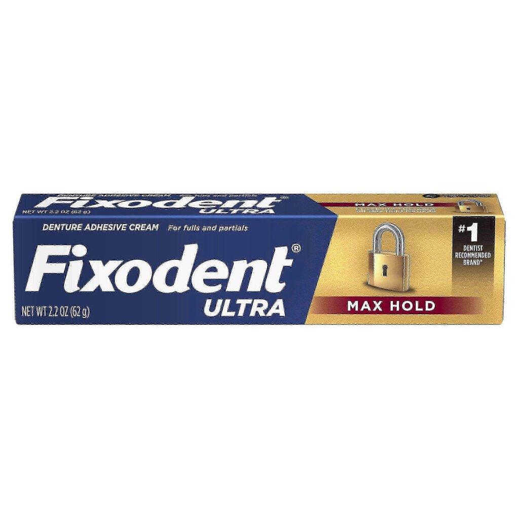 Fixodent Ultra Max Hold -hammasliima, 2,2 unssia hinta ja tiedot | Suuhygienia | hobbyhall.fi