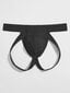 Miesten Solid Jockstrap·Black·S hinta ja tiedot | Miesten alushousut | hobbyhall.fi