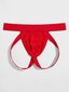 Miesten Solid Jockstrap·Red·S hinta ja tiedot | Miesten alushousut | hobbyhall.fi