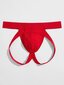 Miesten Solid Jockstrap·Red·S hinta ja tiedot | Miesten alushousut | hobbyhall.fi