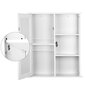 Kylpyhuoneen kaappi 60x18x71 cm, valkoinen hinta ja tiedot | Kylpyhuonekaapit | hobbyhall.fi