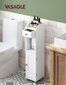 Kylpyhuoneen kaappi 60x30x80 cm, valkoinen hinta ja tiedot | Kylpyhuonekaapit | hobbyhall.fi