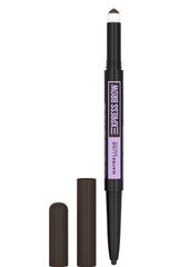 Kulmakynä Maybelline New York Express Brow Satine Duo, musta ruskea 05 hinta ja tiedot | Kulmavärit ja kulmakynät | hobbyhall.fi