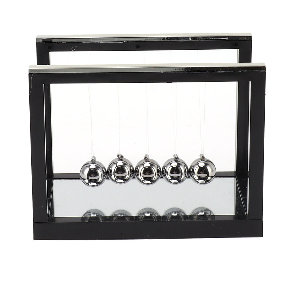 Newton Cradle Balance Balls Ruostumattomasta teräksestä Balance Balls Pohjapeili Stress Reliefswing Balls Pöytäkoristelelu hinta ja tiedot | Pingispallot | hobbyhall.fi