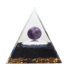 Positiivisen energian pyramidi 6 cm Star Sky Tai Chi parantavat kristallipyramidit stressin vähentämiseen Jooga hinta ja tiedot | Pingispallot | hobbyhall.fi