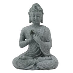 Buddha-patsas Vihreä hiekkakiviveistos Buddhalainen istuva hahmo Ornamentti olohuoneeseen sisäpihalle 7135K-01 hinta ja tiedot | Maljakot | hobbyhall.fi