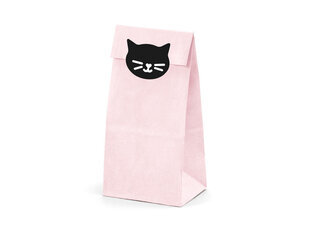 Välipalapussit Cat 8x18x6cm (1 laatikko / 50 kpl) (1 pakkaus / 6 kpl) hinta ja tiedot | Tarjoiluastiat ja aterimet juhliin | hobbyhall.fi