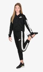 Nike lasten collegepuku NSW TRK SUIT TRICOT, musta hinta ja tiedot | Nike Tyttöjen vaatteet | hobbyhall.fi