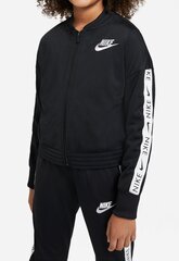 Nike lasten collegepuku NSW TRK SUIT TRICOT, musta hinta ja tiedot | Nike Tyttöjen vaatteet | hobbyhall.fi