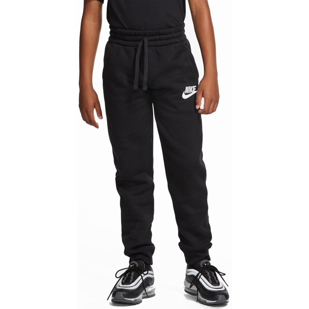 Nike lasten collegehousut NSW CLUB FLC JOGGER, musta hinta ja tiedot | Poikien housut | hobbyhall.fi