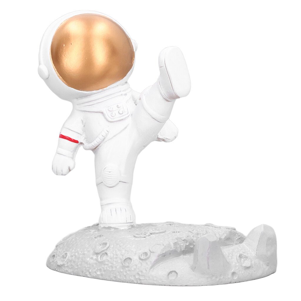 Matkapuhelimen pidike Astronaut Muoto Hieno kaunis ympäristöystävällinen kiinnike Ornamentti Kultainen Astronaut Kick hinta ja tiedot | Lasten nojatuolit ja säkkituolit | hobbyhall.fi