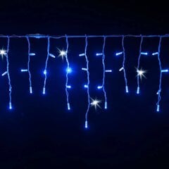 300 LED Outdoor Icicles salamatoiminnolla BlitzTop, sininen hinta ja tiedot | Jouluvalot | hobbyhall.fi